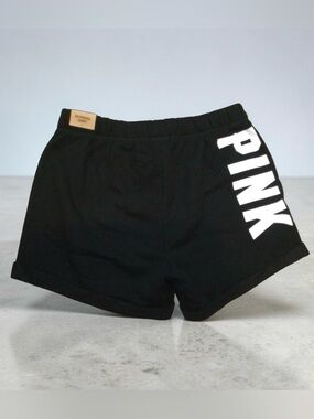 Victoria’s Secret Pink Black boyfriend Shorts. Size Small.